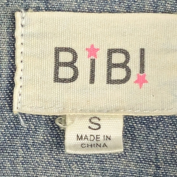 BiBi Jean Jacket Frosted Size Small Excellent Condition - Picture 4 of 11